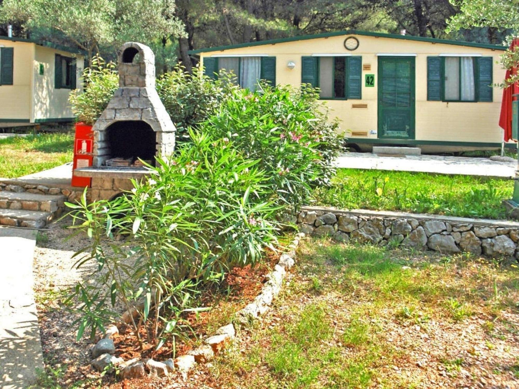 Mobile Homes In Camp Kovacine, Cres, With Long Pebble Beach Exterior foto