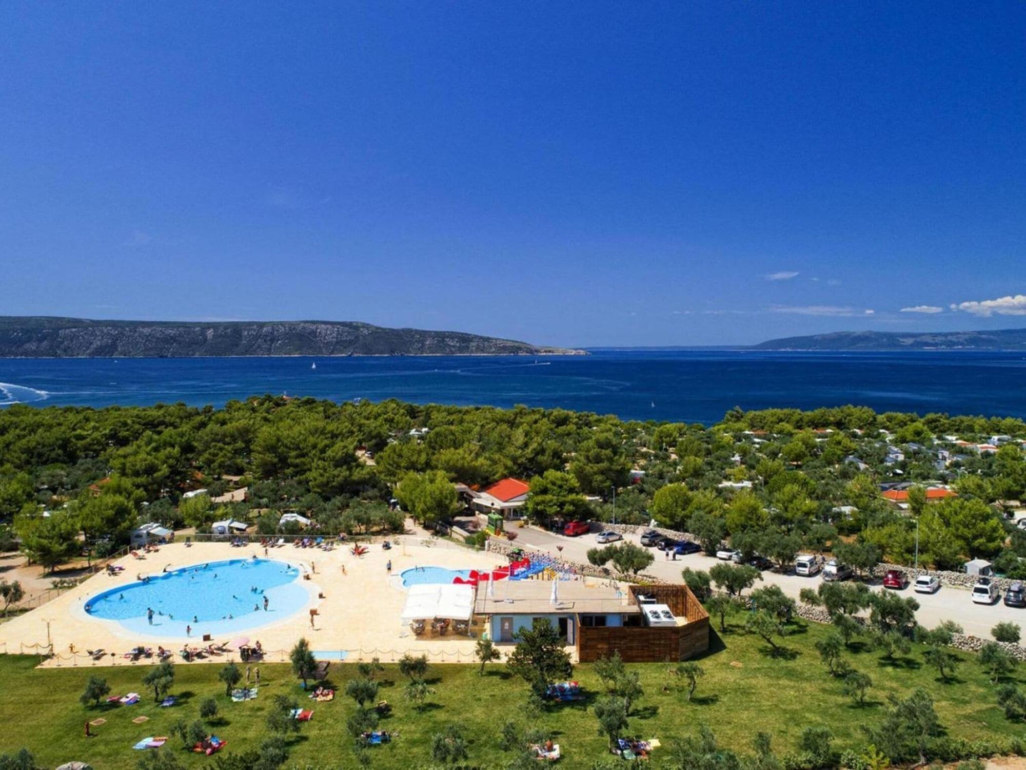 Mobile Homes In Camp Kovacine, Cres, With Long Pebble Beach Exterior foto